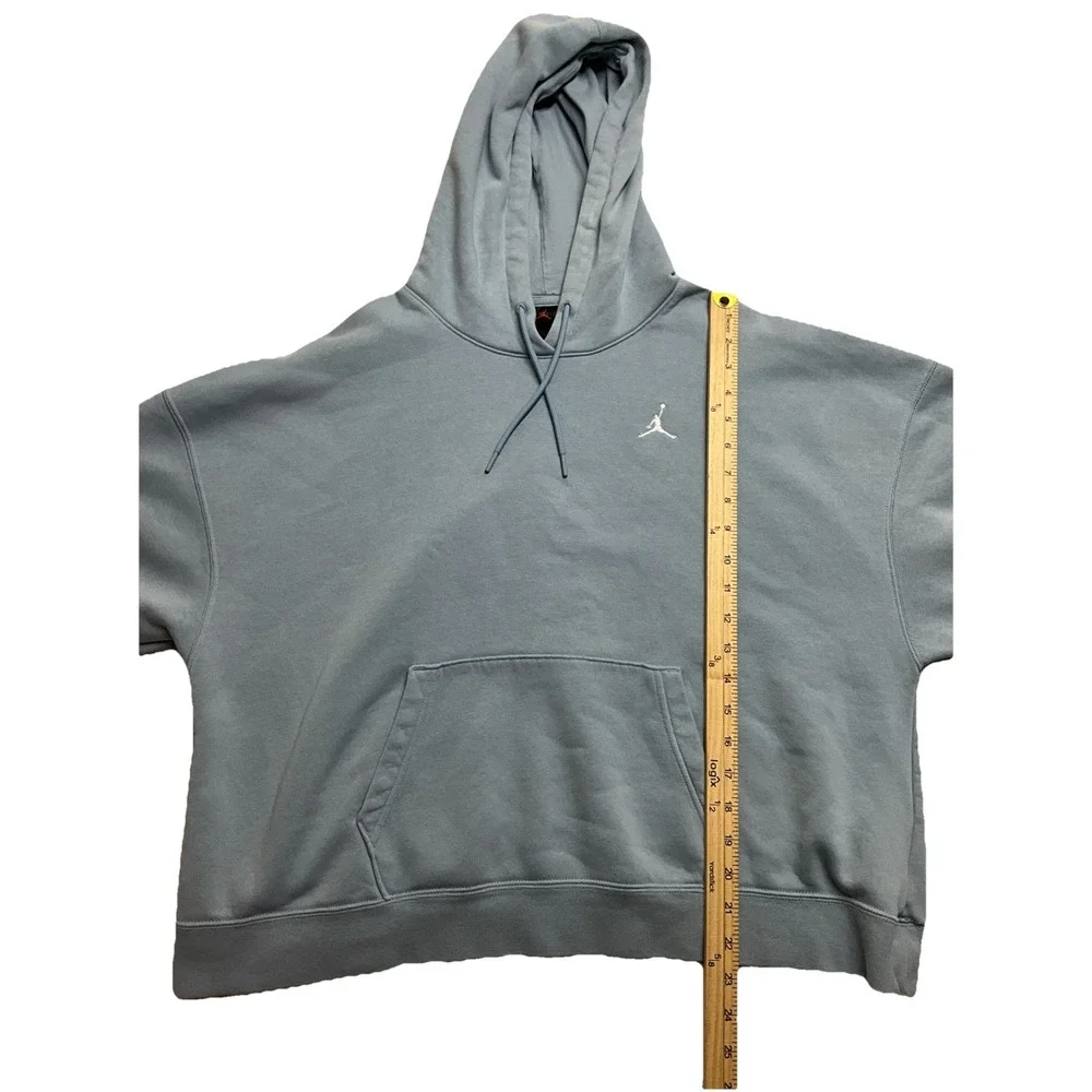 Jordan Men's Blue Pullover Long Sleeve Hoodie Size L